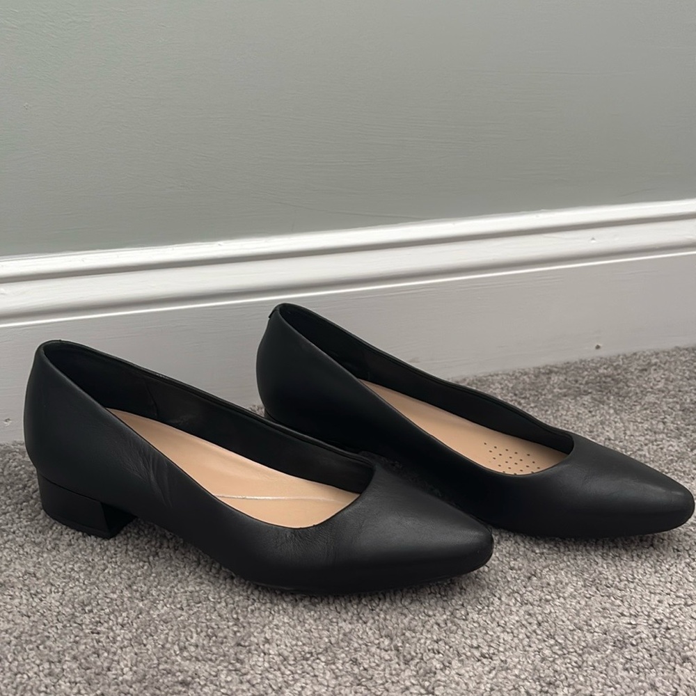 Black Kitty Heels 1”